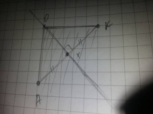 Построй два прямых угла с вершиной в точке о так, чтобы луч оа был строной каждого. построй прямой у