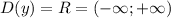 D(y)=R=(-\infty;+\infty)