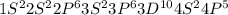 1S^22S^22P^63S^23P^63D^{10}4S^24P^5