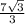 \frac{7\sqrt3}{3}