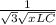 \frac{1}{\sqrt{3}\sqrt{xLC}}