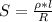 S=\frac{\rho*l}{R}