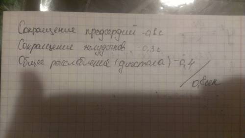 Назовите фазы сердечного цикла и их продолжительность.