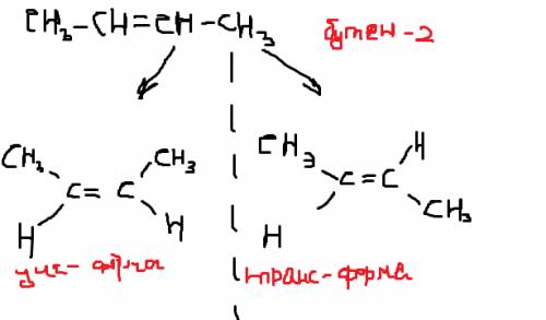 Изомеры имеет: 1) бутен-1 2)бутен-2 3)бутин-1 4)бутин-2 необходимо записать вариант ответа и пояснен