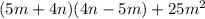 (5m+4n)(4n-5m)+25 m^{2}