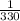 \frac{1}{330}