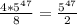 \frac{4*5 ^{47}}{8}= \frac{5 ^{47} }{2}