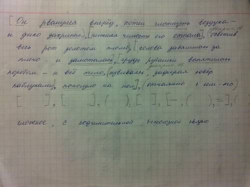 Он рванулся вперед,хотел глотнуть воздуха-и дико захрипел; нижняя челюсть его отпала,осветив весь ро