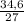 \frac{34,6}{27}