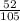 \frac{52}{105}