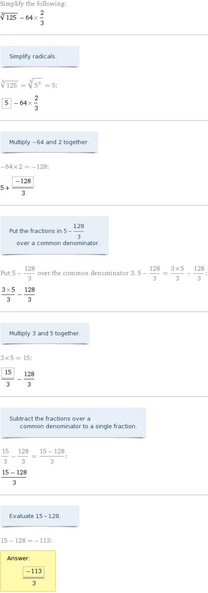 1. вычислите. (125)^1/3-(64)2/3 2. выражение (32x^-10)^-3/5 3. (5a^3/11)^4+4a^12/11