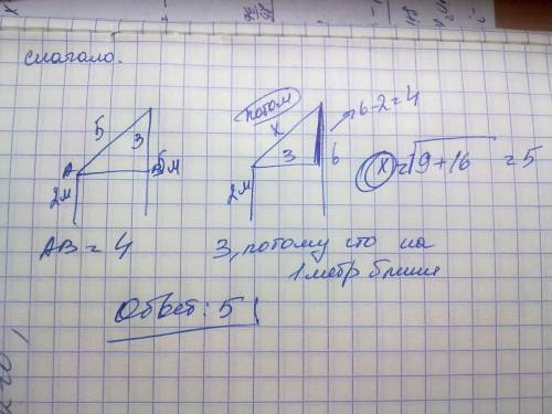 Съемочную площадку освещают 2 софита, закрепленных на штативах. высота одного штатива 2 м, второго –