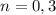 n=0,3