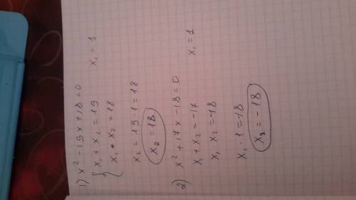 Решите сумму и произведение корней уравнения по т,виета 1)3х²+4х-6=0 2)-х²-7х+8=0 3)2х²-5х+1=0 4)5х²