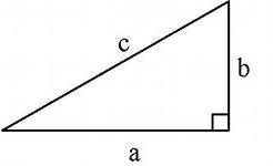 Постройте прямоугольный треугольник если даны его катеты
