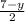 \frac{7-y}{2}