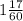 1\frac{17}{60}