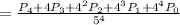 =\frac{P_4+4P_3+4^2P_2+4^3P_1+4^4P_0}{5^4}