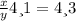 \frac{x}{y} 4\9 и 1\3=4\9 и 3\9