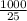 \frac{1000}{25}