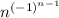 n^{(-1)^{n-1}}