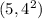 ( 5,4^{2} )