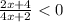 \frac{2x+4}{4x+2}