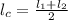 l_c=\frac{l_1+l_2}{2}