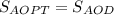 S_{AOPT}=S_{AOD}