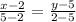 \frac{x-2}{5-2} = \frac{y-5}{2-5}