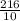 \frac{216}{10}