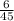 \frac{6}{45}