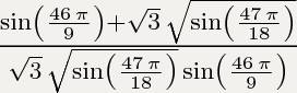 1/sin920+1/корень из 3*sin470 вычислить