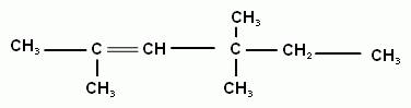Сн2-сн=сн-сн2-сн3- назвать в соответствии с номенклатурой июпак 2,4,4 - триметил - 2 – гексен-структ