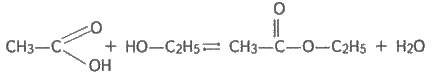 Какие вещества получаются при взаимодействии сложных эфиров с водой.составить уравнение рочно можно