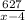 \frac{627}{x-4}