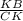 \frac{KB}{CK}