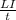 \frac{LI}{t}