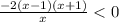 \frac{-2(x-1)(x+1)}{x}