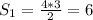 S_1= \frac{4*3}{2}=6