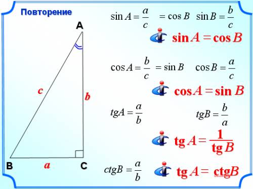 Втреугольнике abc угол с равен 90 градусов, cos a=0,48. найдите sin в