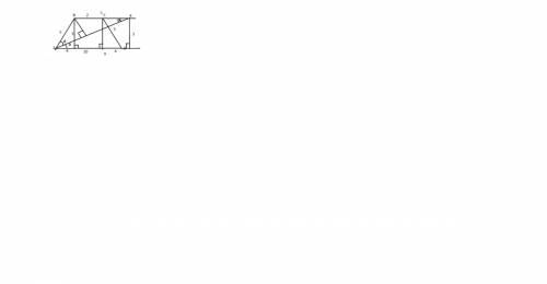 3.37 в равнобокой трапеции авсд ад=10см, вс=2см, ав=сд=5см. биссектриса угла вад пересекает продолже