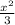 \frac{ x^{2} }{3}