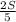 \frac{2S}{5}