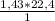 \frac{1,43 * 22,4}{1}