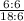 \frac{6 : 6}{18 : 6}