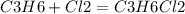 C3H6+Cl2=C3H6Cl2