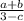 \frac{a+b}{3-c}