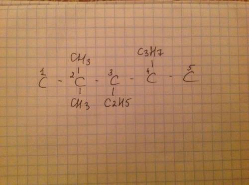 Сокращенная структурная формула 2.2-диметил-3-этил-4-пропилпентан 1.2-диметилбензол