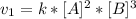 v_1 = k*[A]^2*[B]^3